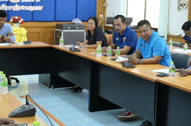 ประชุมการจัดโครงการกีฬาอบต.พนม ครั้งที่ 12 ประจำปี 2567
